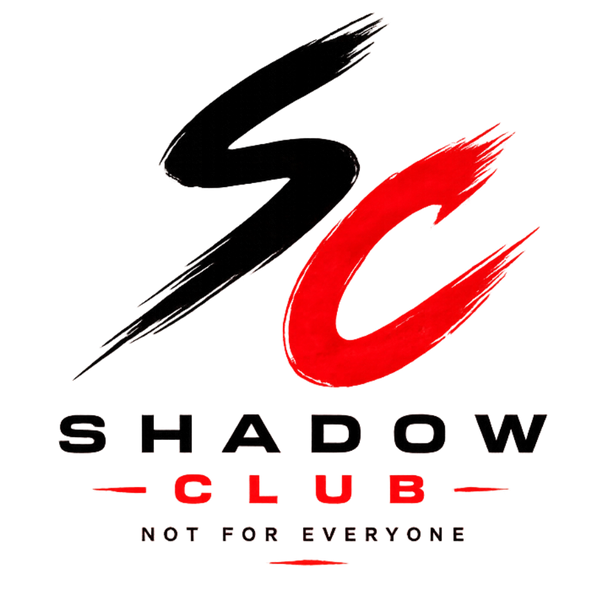Logo of Shadow Club with stylized 'SC' letters on a white background.